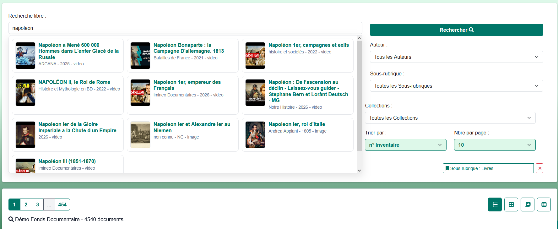 recherche incrementielle